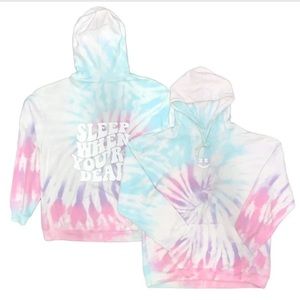 Barstool Sleep When You’re Dead Tye Dye Hoodie